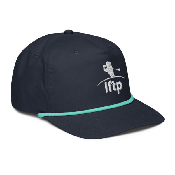 Premium Golf Rope Cap with Moisture-Wicking Band