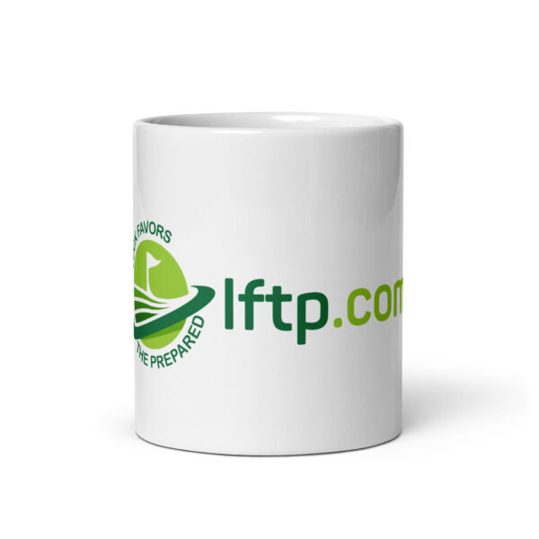 Classic Golf White Ceramic Mug - Image 4