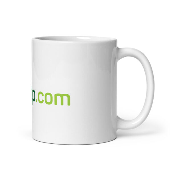 Classic Golf White Ceramic Mug - Image 2
